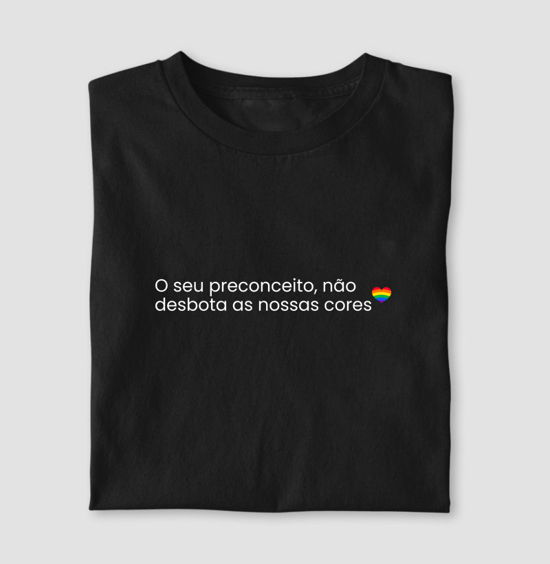 O seu ódio não desbota as nossas cores 