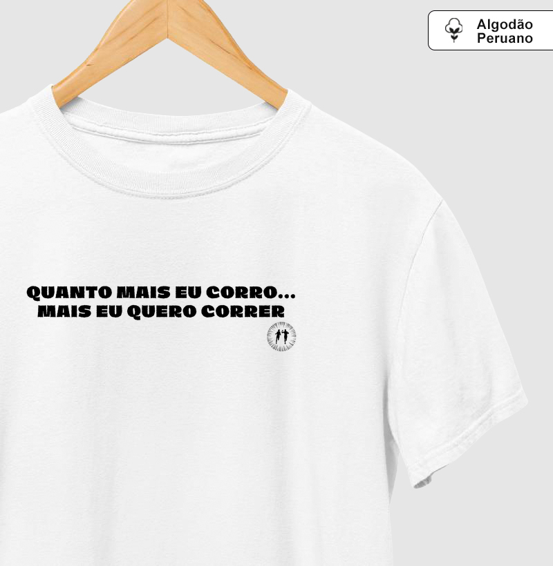 Quanto mais eu corro...