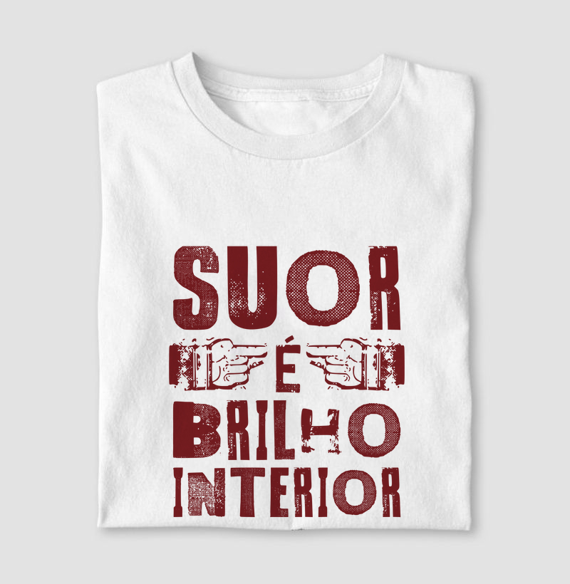 Suor é brilho interior