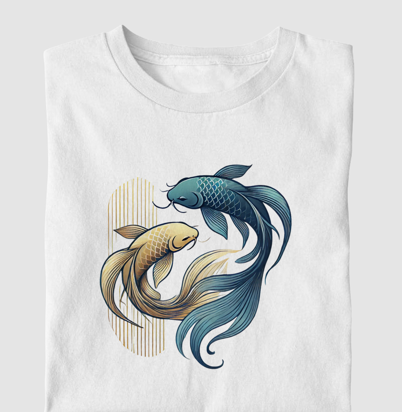 Carpa Azul e Amarelo