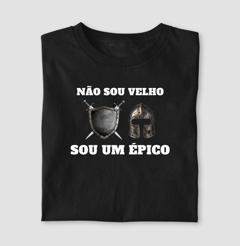 Não sou velho, sou um épico