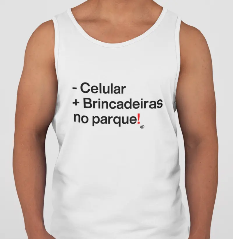 Menos celular, mais brincadeiras no parque