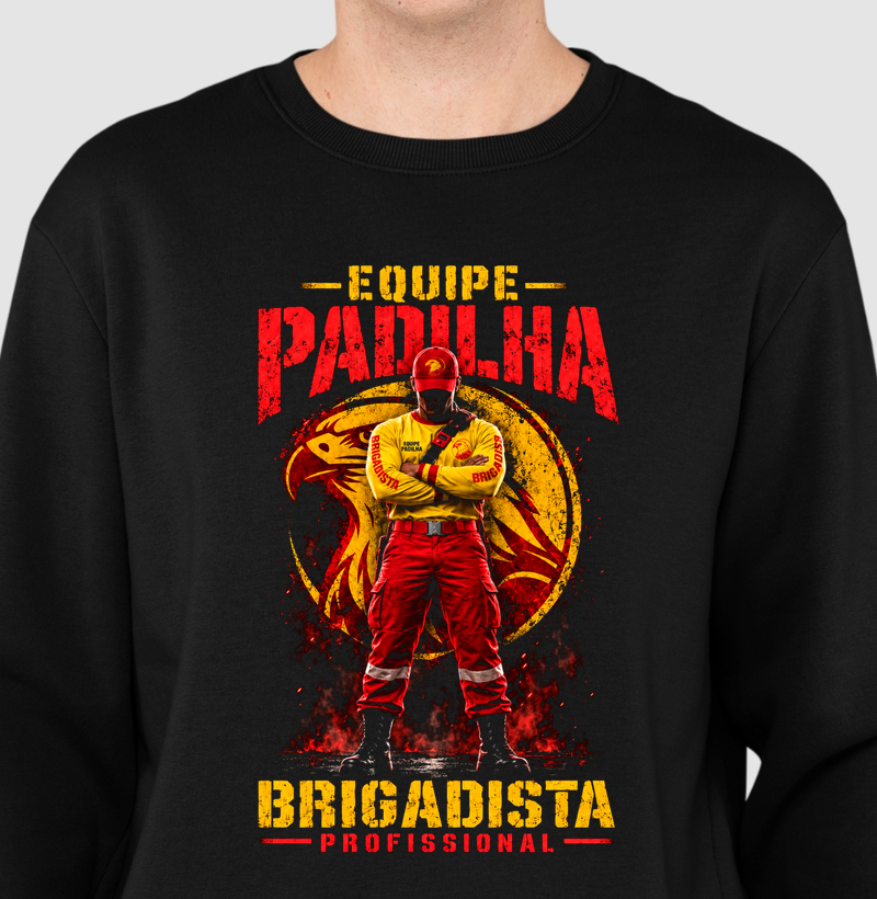 Equipe Padilha | Brigadista Profissional - Suéter Moletom