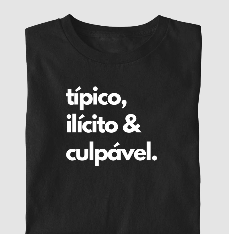 típico, ilícito & culpável