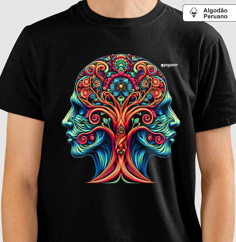 Mente em Ayahuasca (Algodão Peruano)