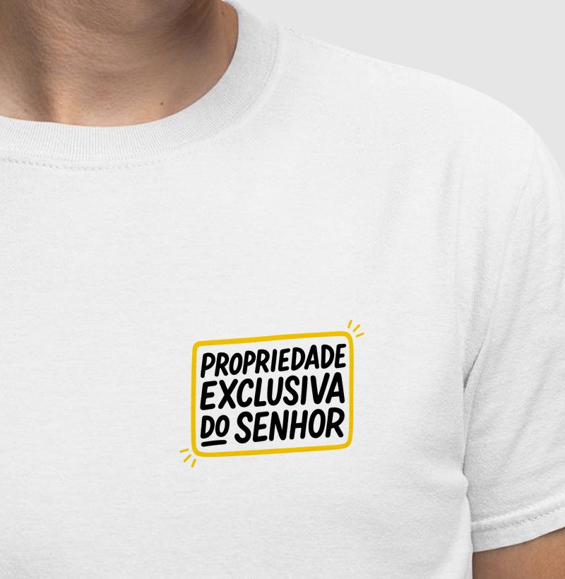 Propriedade exclusiva do Senhor