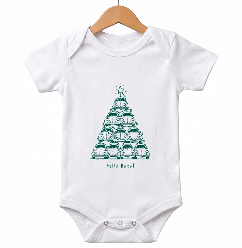 Feliz Natal | Fusca - Body Infantil