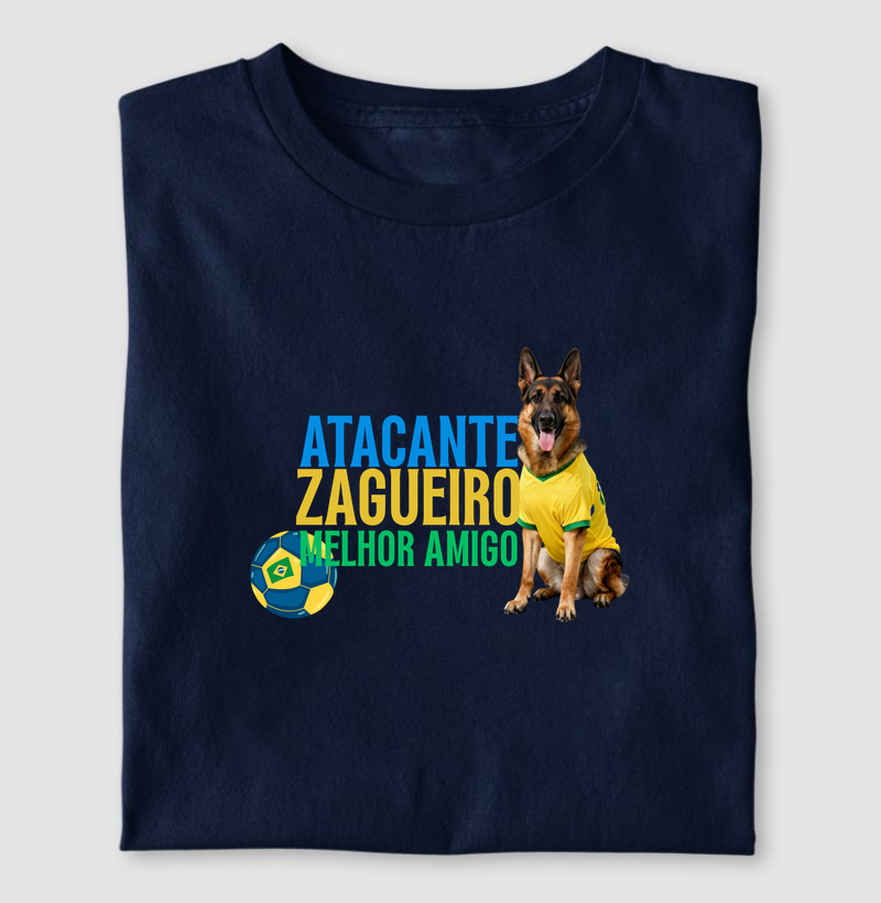 Atacante, zagueiro é melhor amigo 