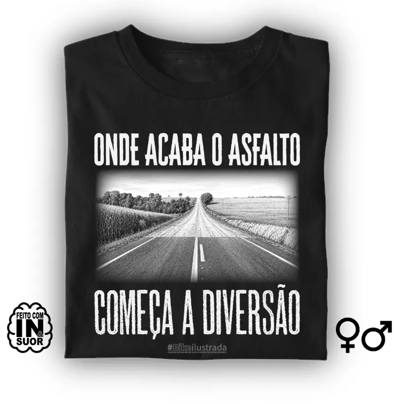 Onde acaba o asfalto, começa a diversão