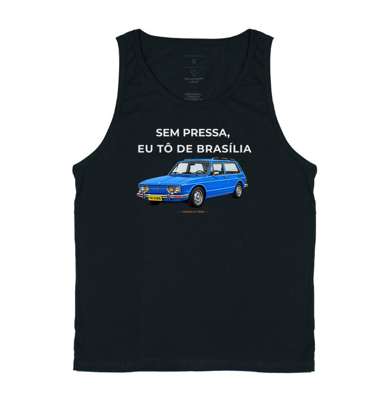 Sem pressa, eu tô de Brasília - Azul