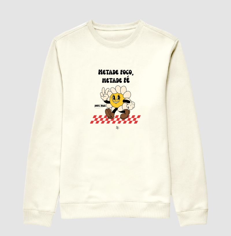 Metade foco, metade fé 100% DEUS