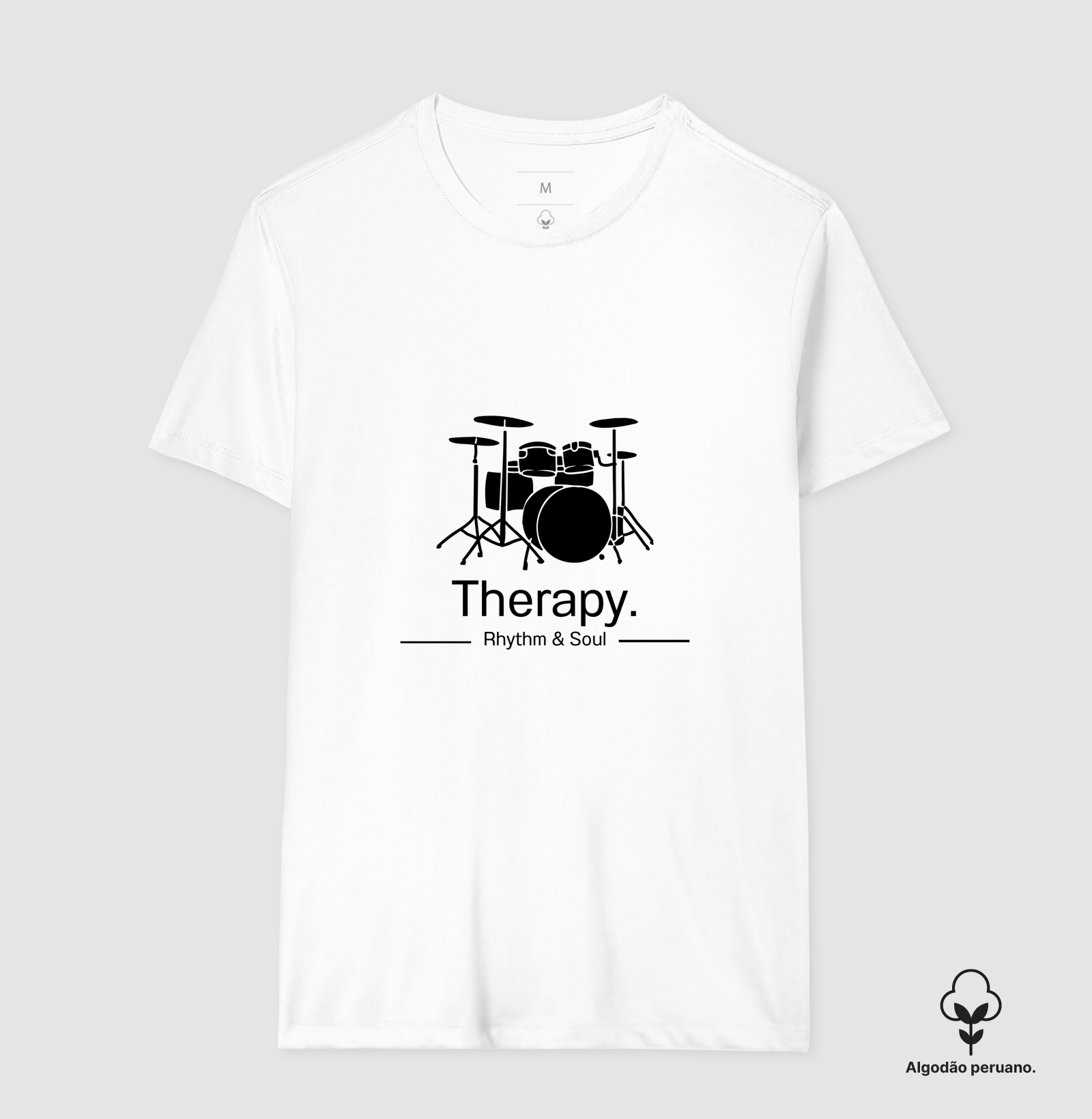 Camiseta algodão peruano - Therapy