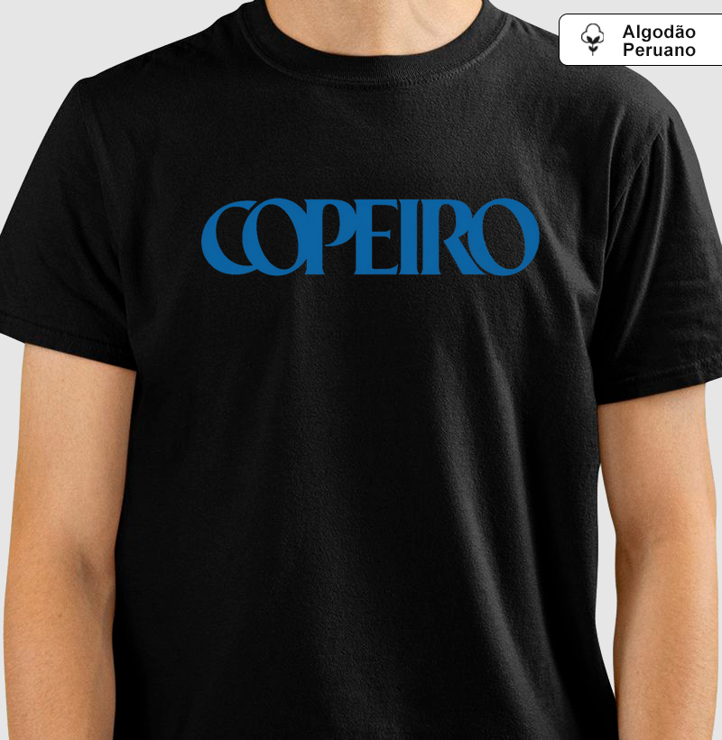 Camiseta Algodão Peruano Copeiro