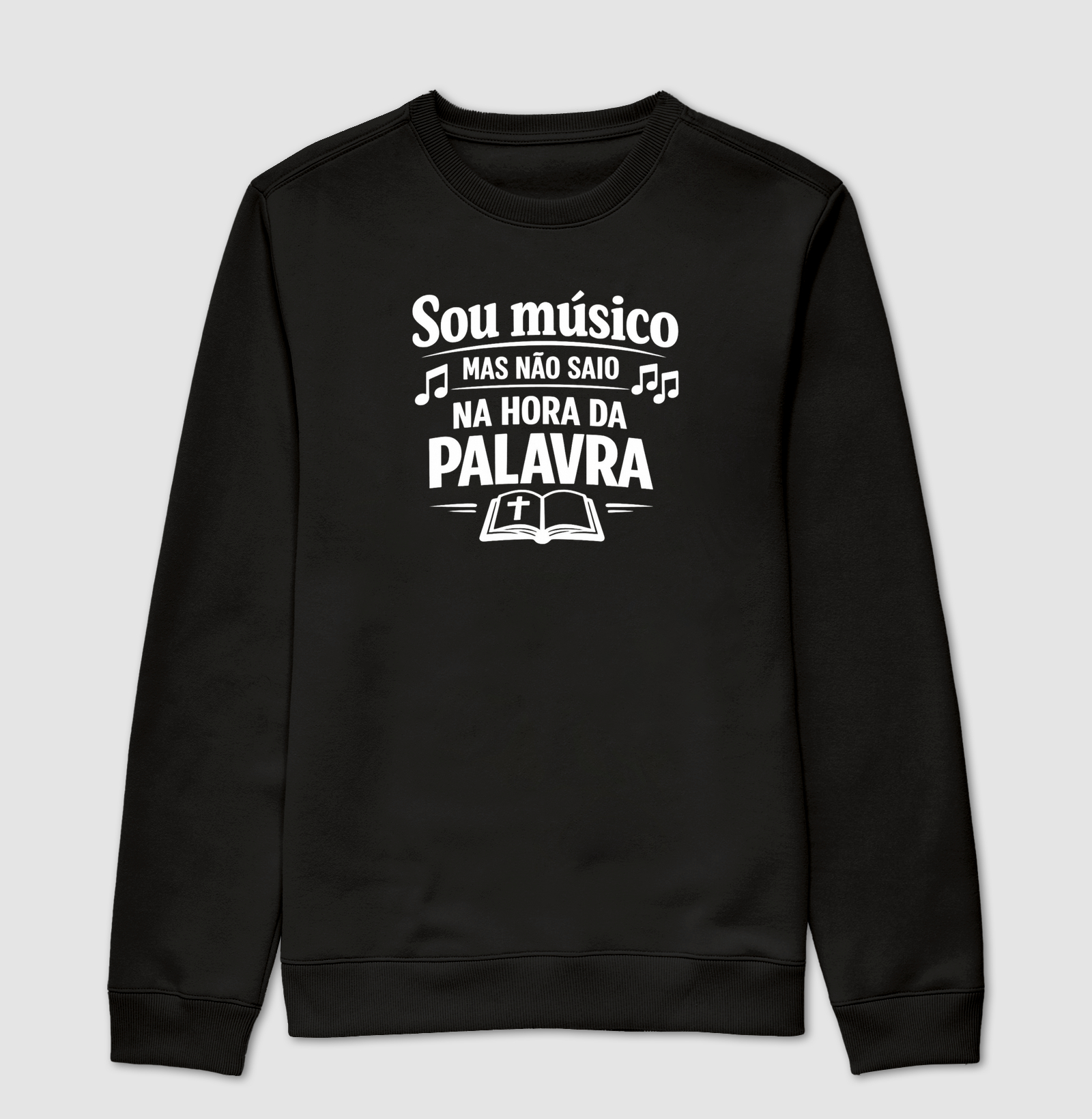 Sou músico mas não saio na hora da Palavra