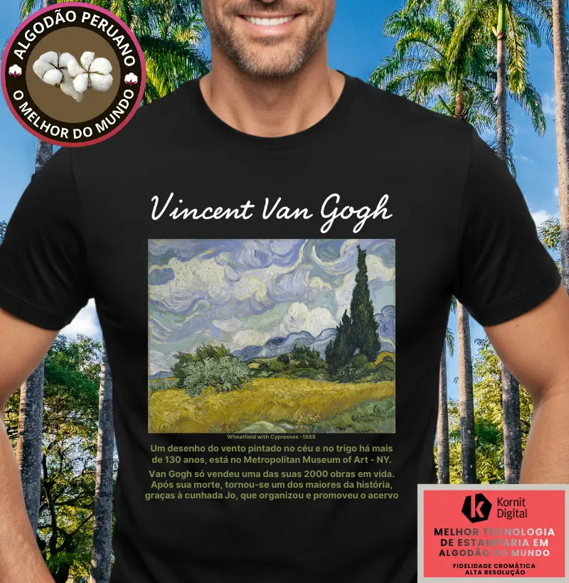 WHEATFIELD WITH CYPRESSES - VAN GOGH