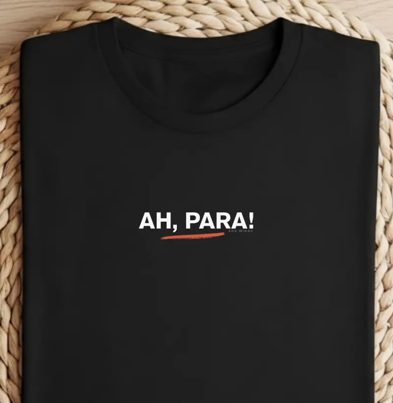 Camiseta Ah Para | Reação Mineira - Algodão Peruano