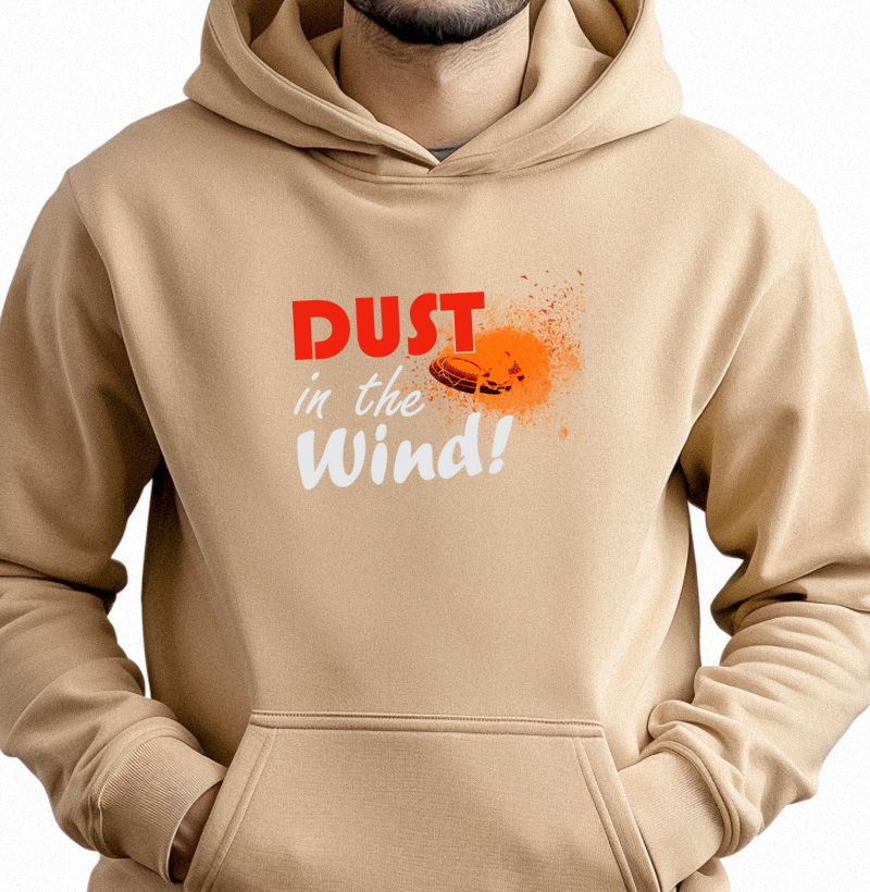Moletom com Bolso e Capuz Personalizado "Dust in the Wind"