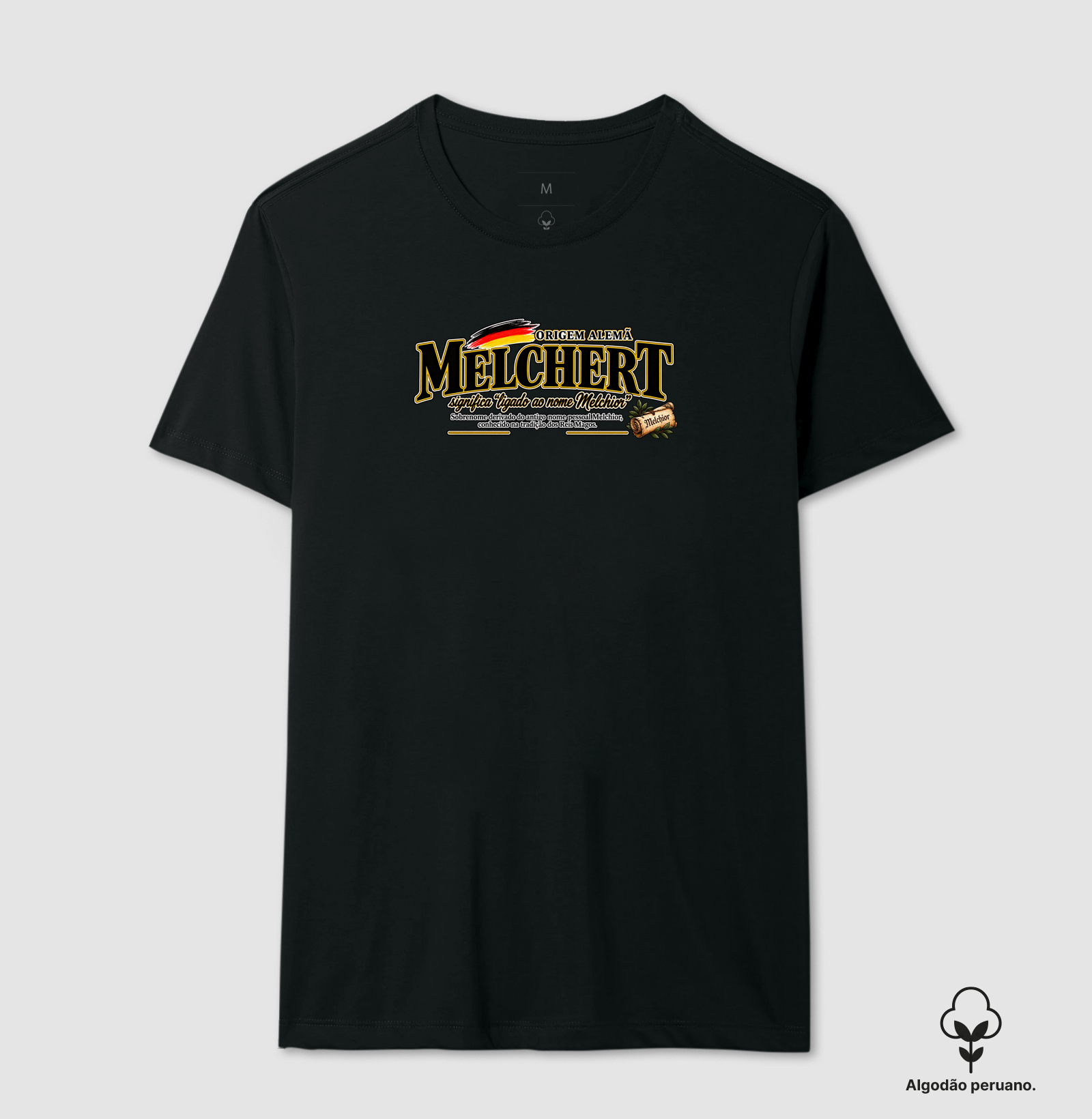 Melchert  - Camiseta Algodão Peruano