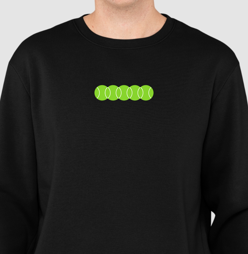 Five Tennis Balls