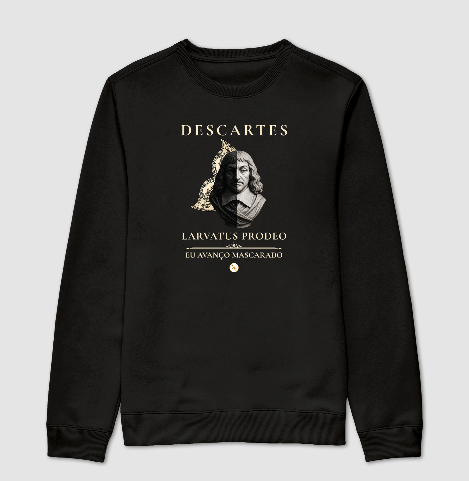 Camiseta A Máscara da Razão | Descartes