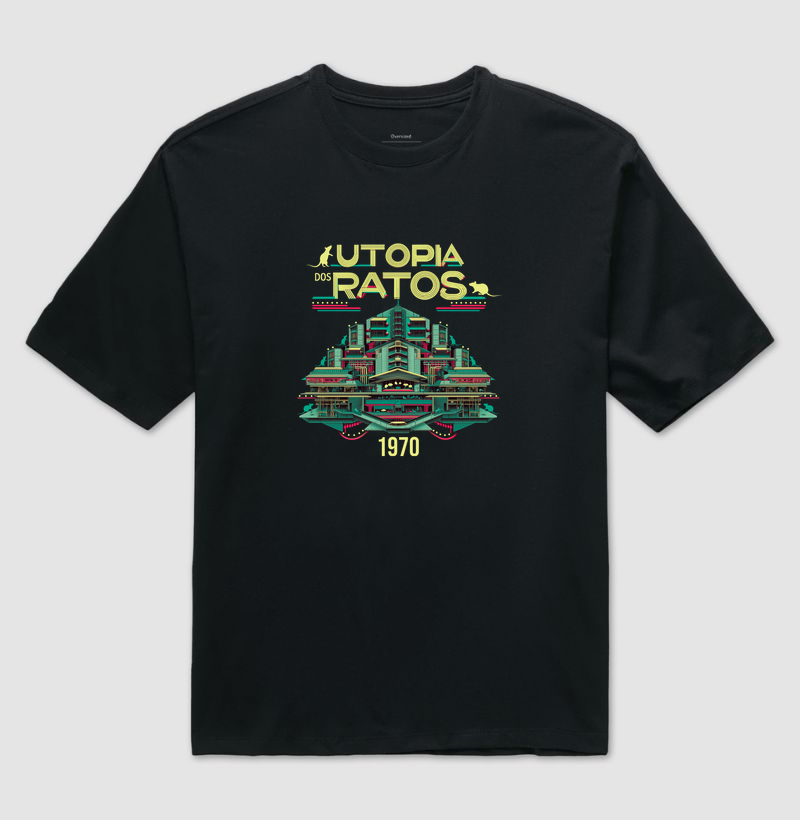 Camiseta - "Utopia dos Ratos"