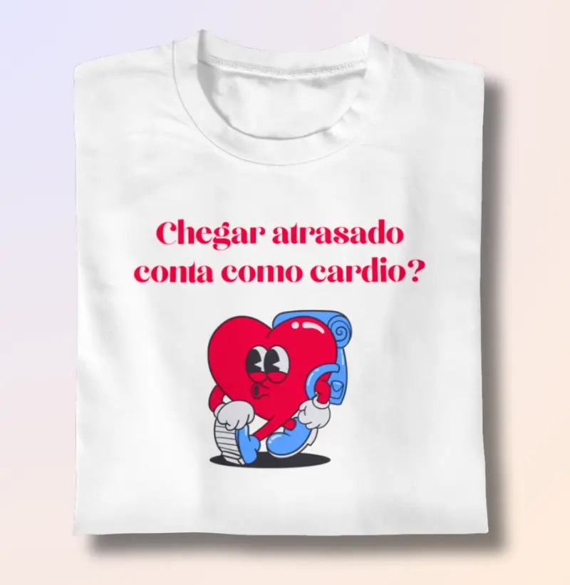 Chegar atrasado conta como cardio?