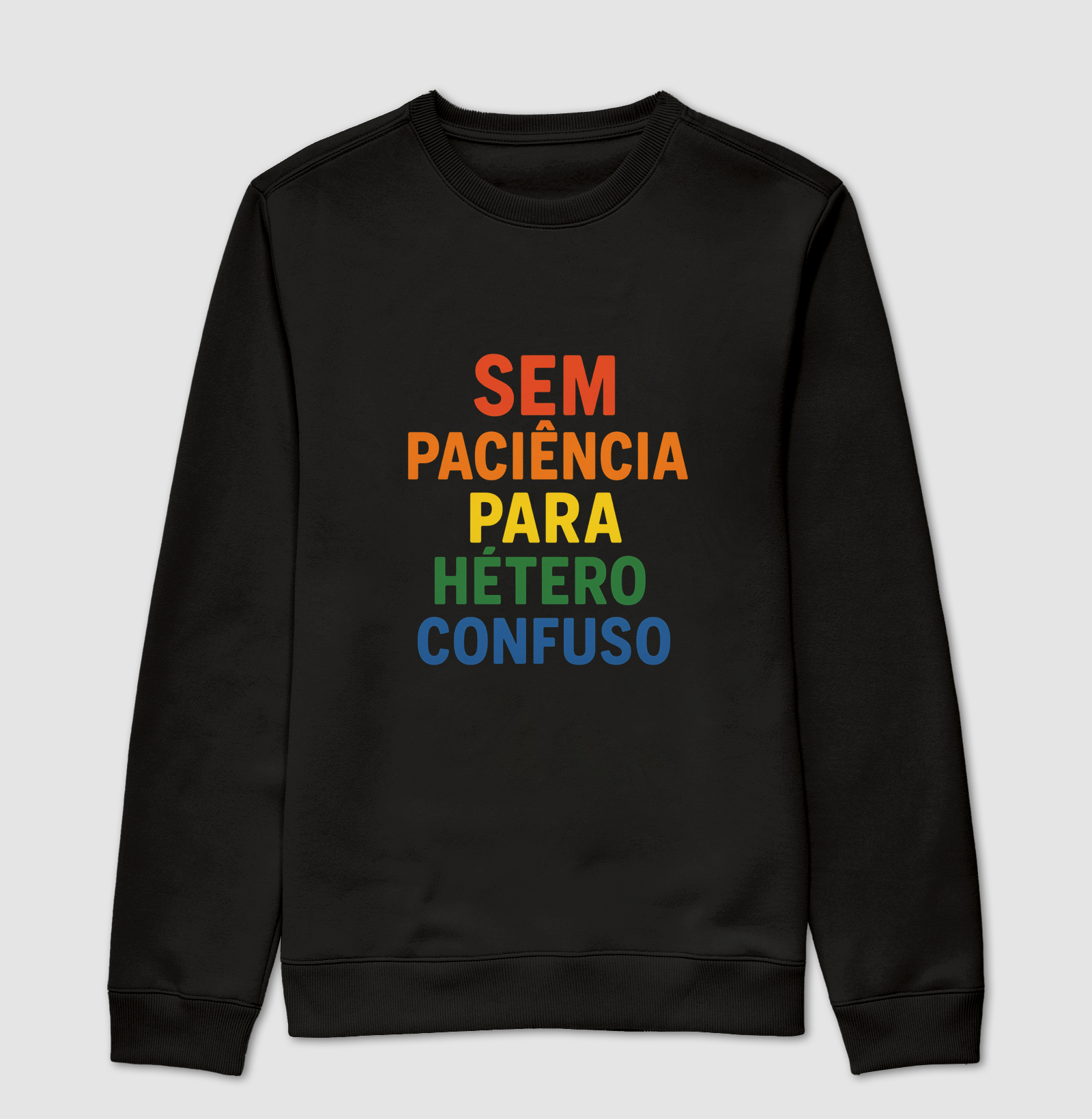 SEM PACIÊNCIA PARA HÉTERO CONFUSO