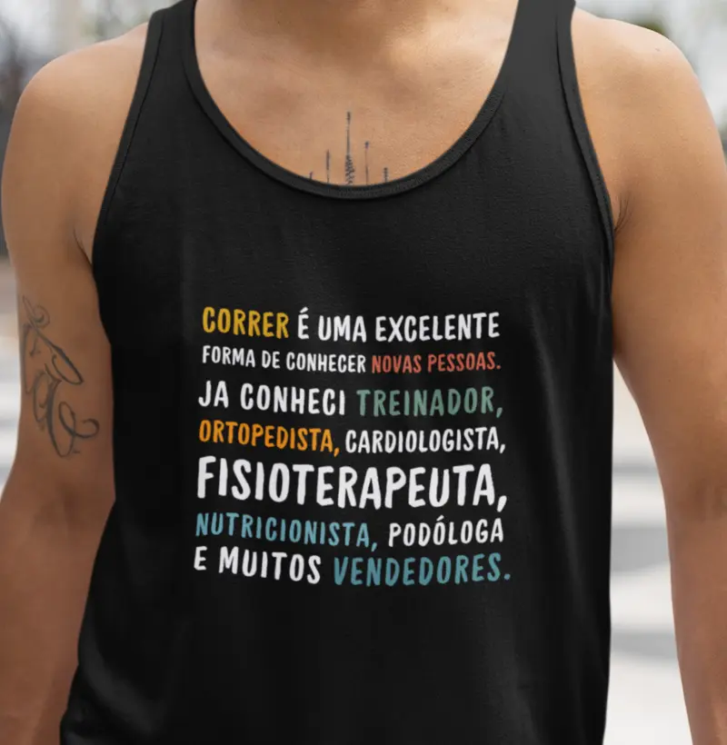 Correr e conhecer pessoas