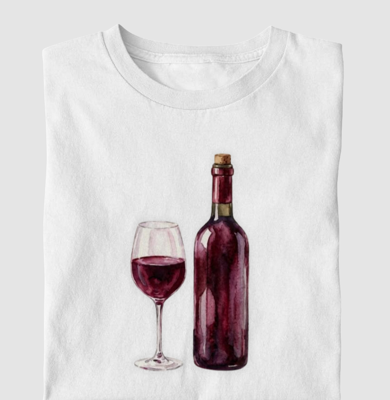 Camiseta Vinho Tinto