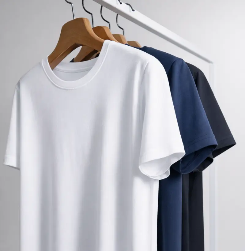 Camiseta Básica Lisa - Sem Estampa