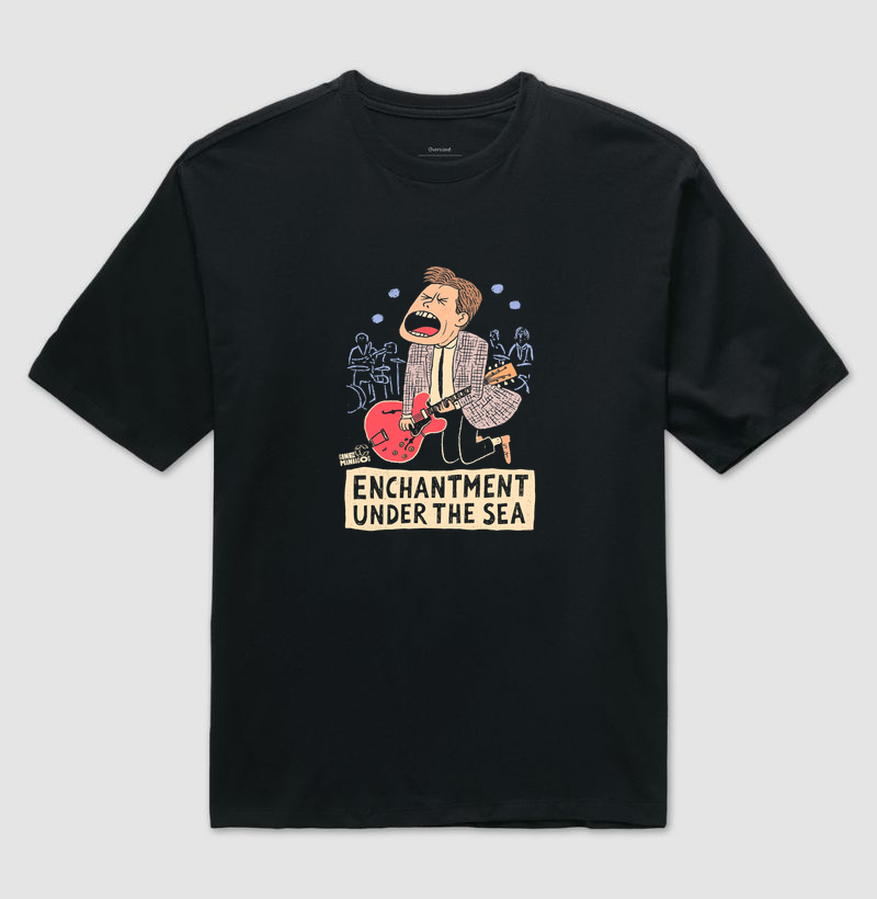 Enchantment Under the Sea — De Volta para o Futuro - Camiseta Oversized