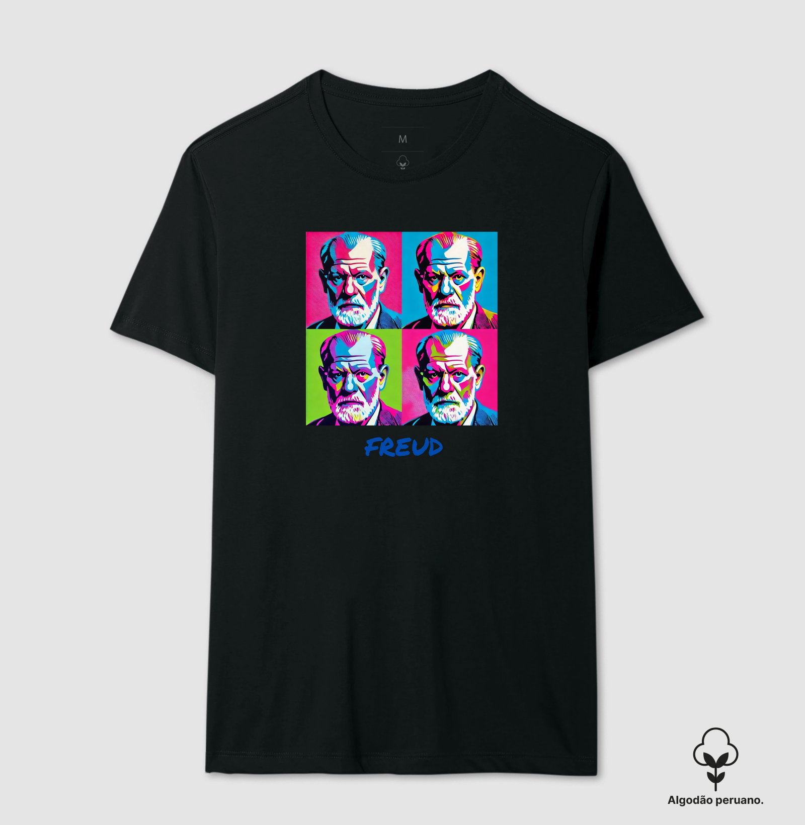 Camiseta Freud Pop Art - Edição Exclusiva