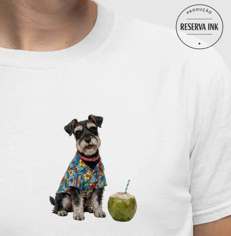 Schnauzer Preto - Férias