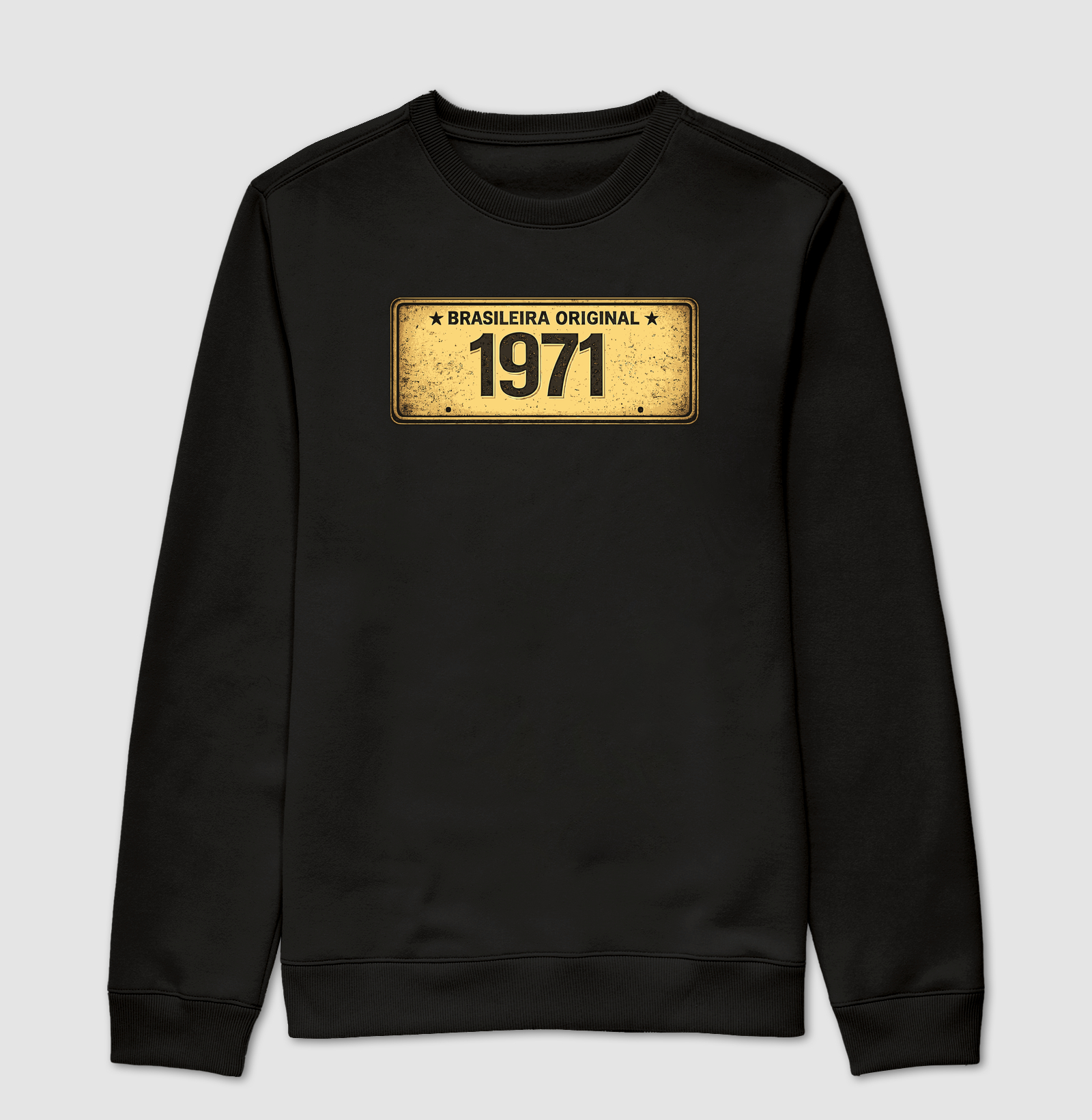 BRASILEIRA PLACA AMARELA 1971 