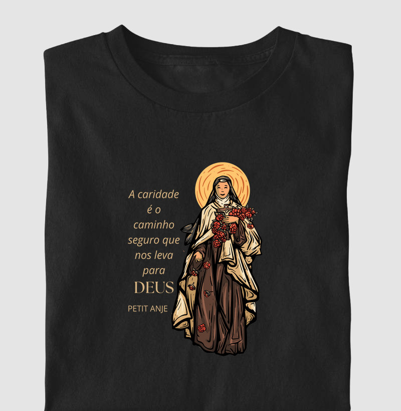 Camiseta Santa Terezinha do menino Jesus