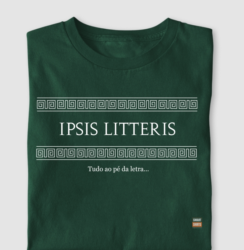 Camiseta Ipsis Litteris