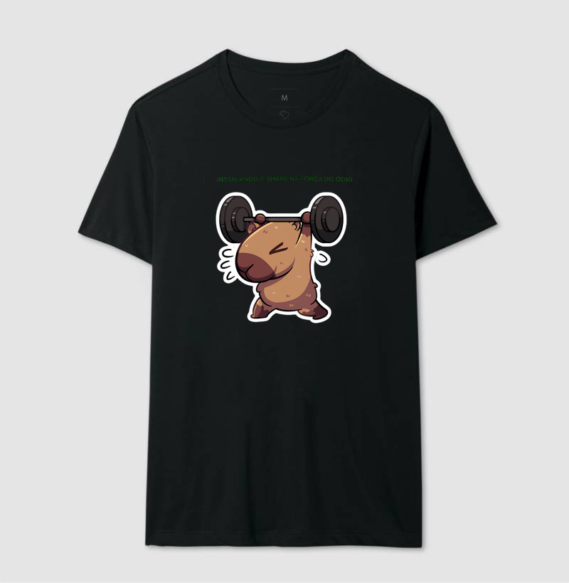 Camiseta de treino da capivara