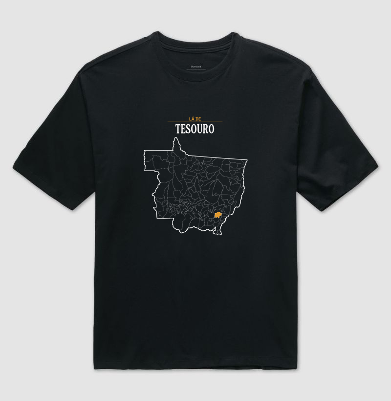 Tesouro | Território MT - Camiseta Oversized