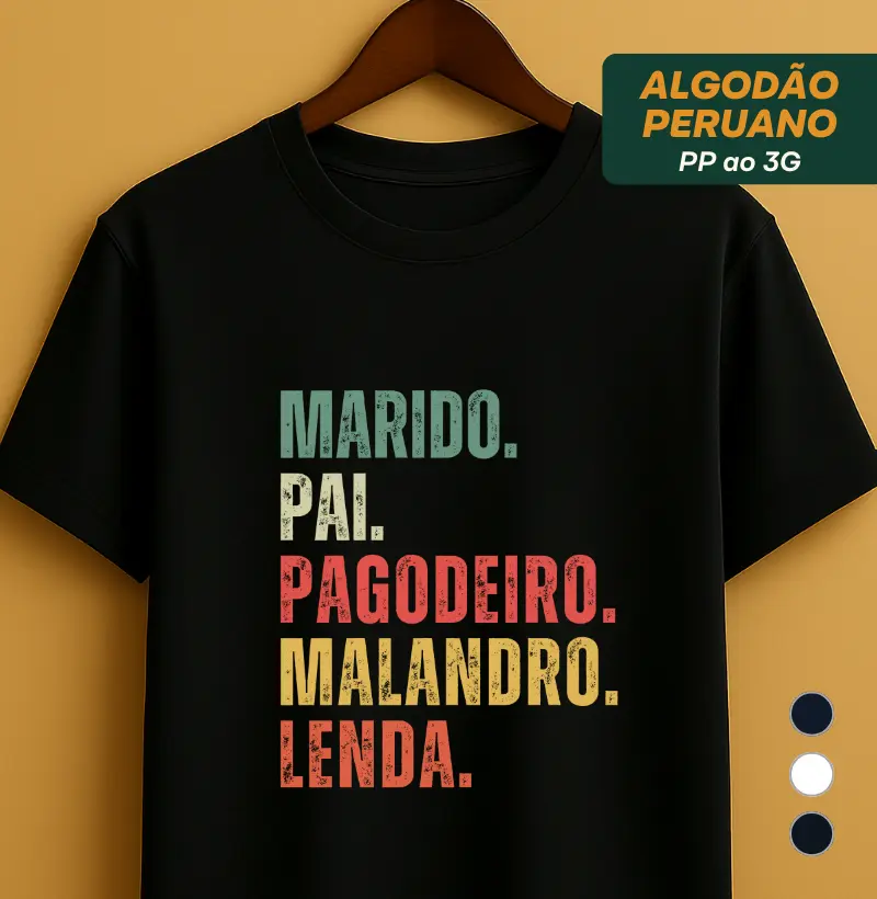 MARIDO. PAI. PAGODEIRO. MALANDRO. LENDA.