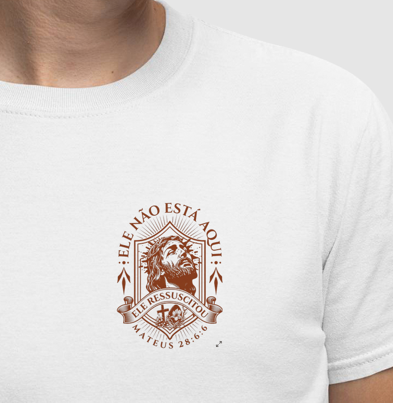 Ele não está aqui. Ele ressuscitou.