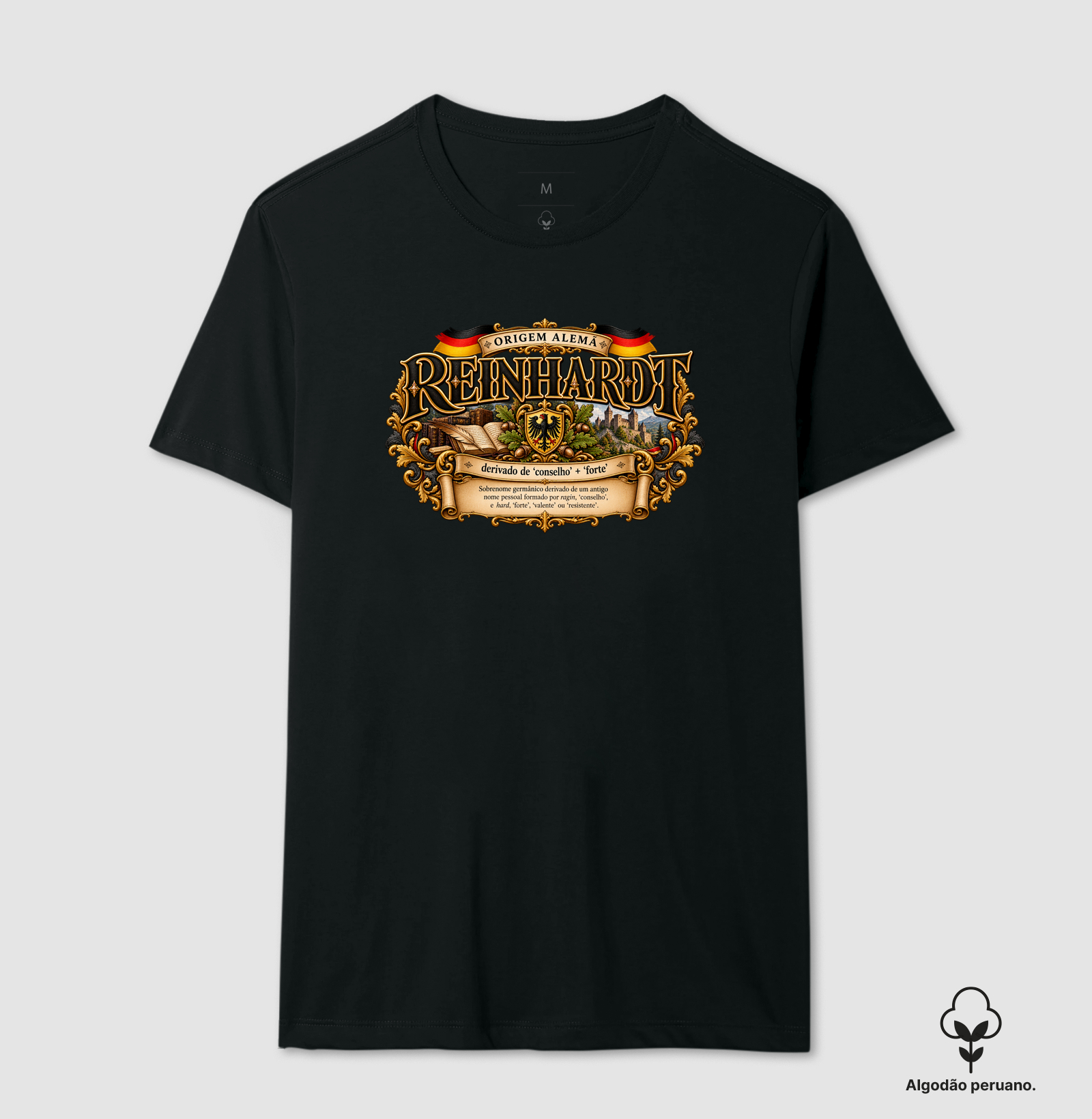 Reinhardt  - Camiseta Algodão Peruano