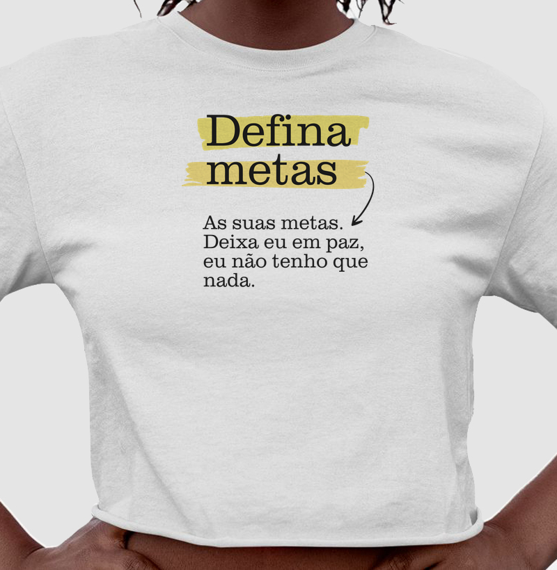 Defina Metas