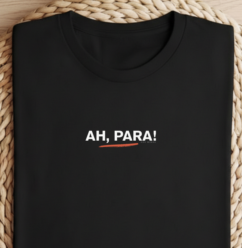 Camiseta Ah Para | Reação Mineira - Algodão Peruano