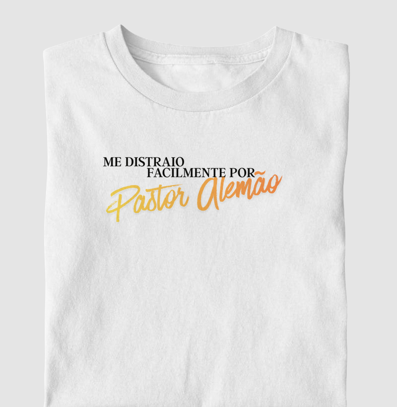 Me distraio facilmente por Pastor Alemão