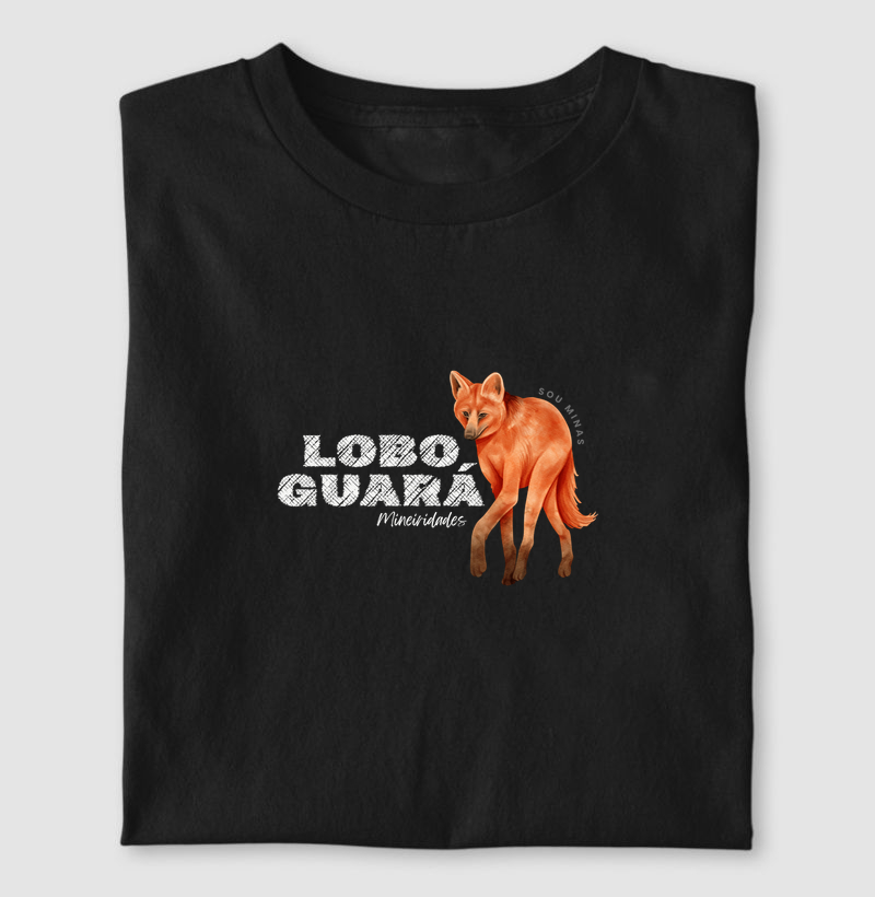 Camiseta Lobo-Guará | Fauna Brasileira | Conservação