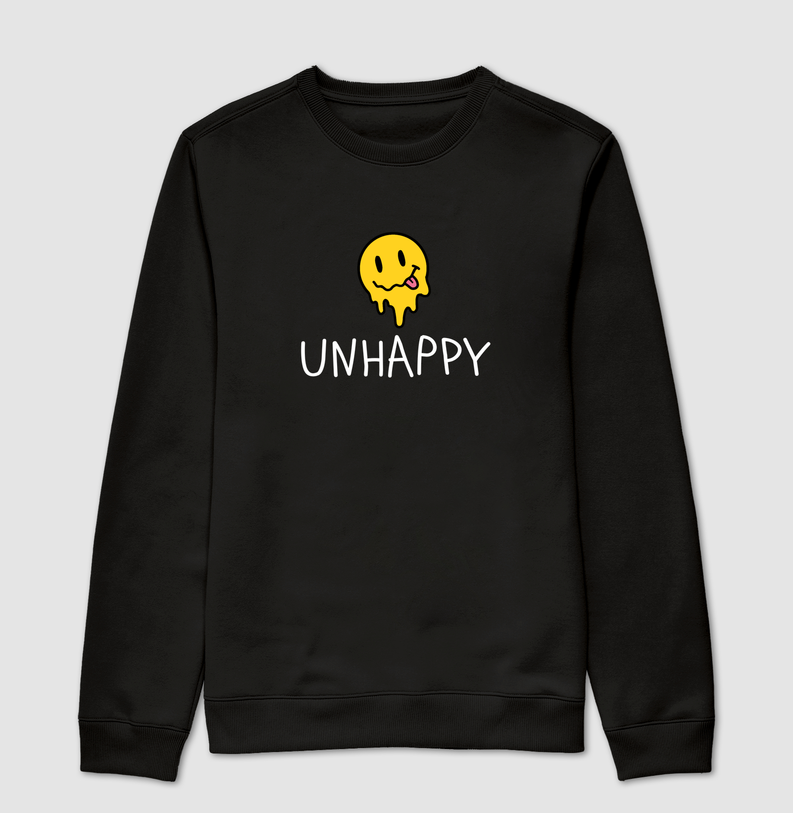Unhappy - Suéter Moletom