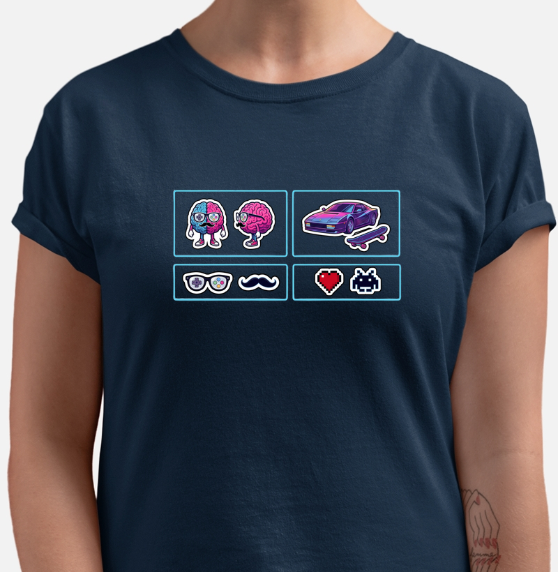 Camiseta Vaporwave Retrô