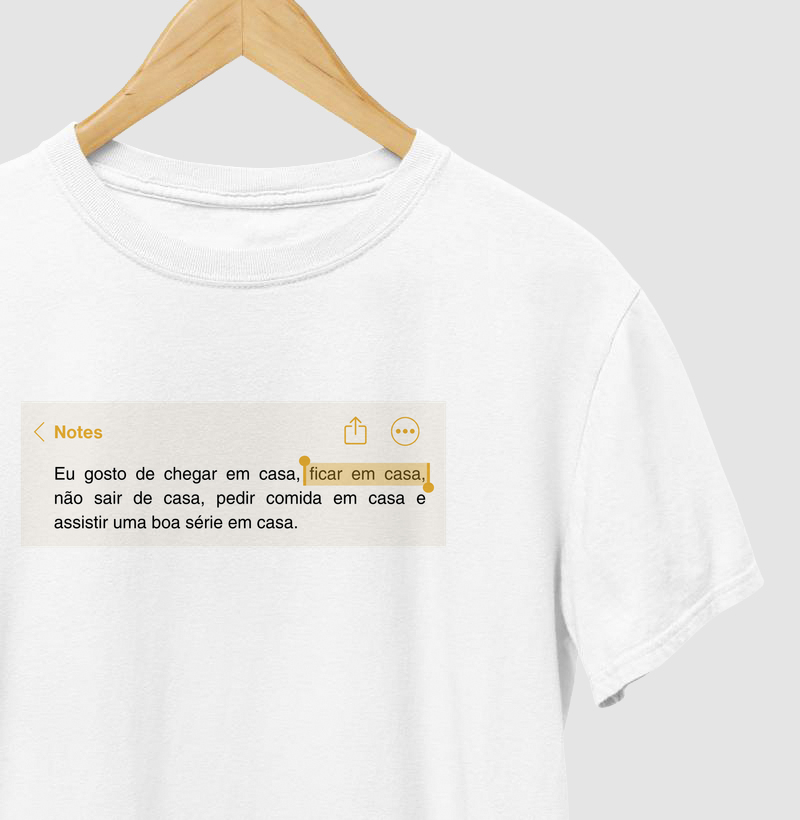 NOTES - Camiseta
