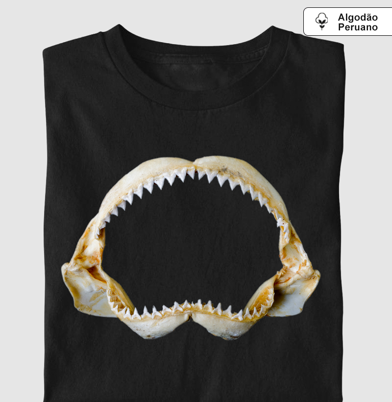 Jaws - Camiseta Algodão Peruano