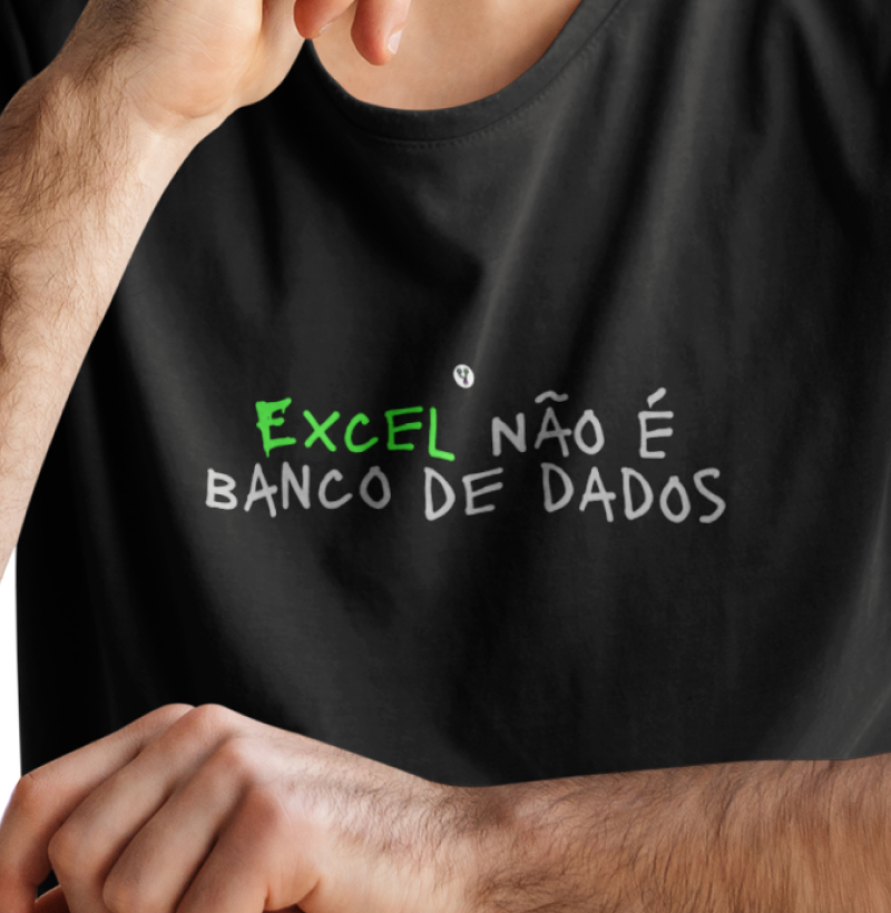 Excel Não é Banco de Dados